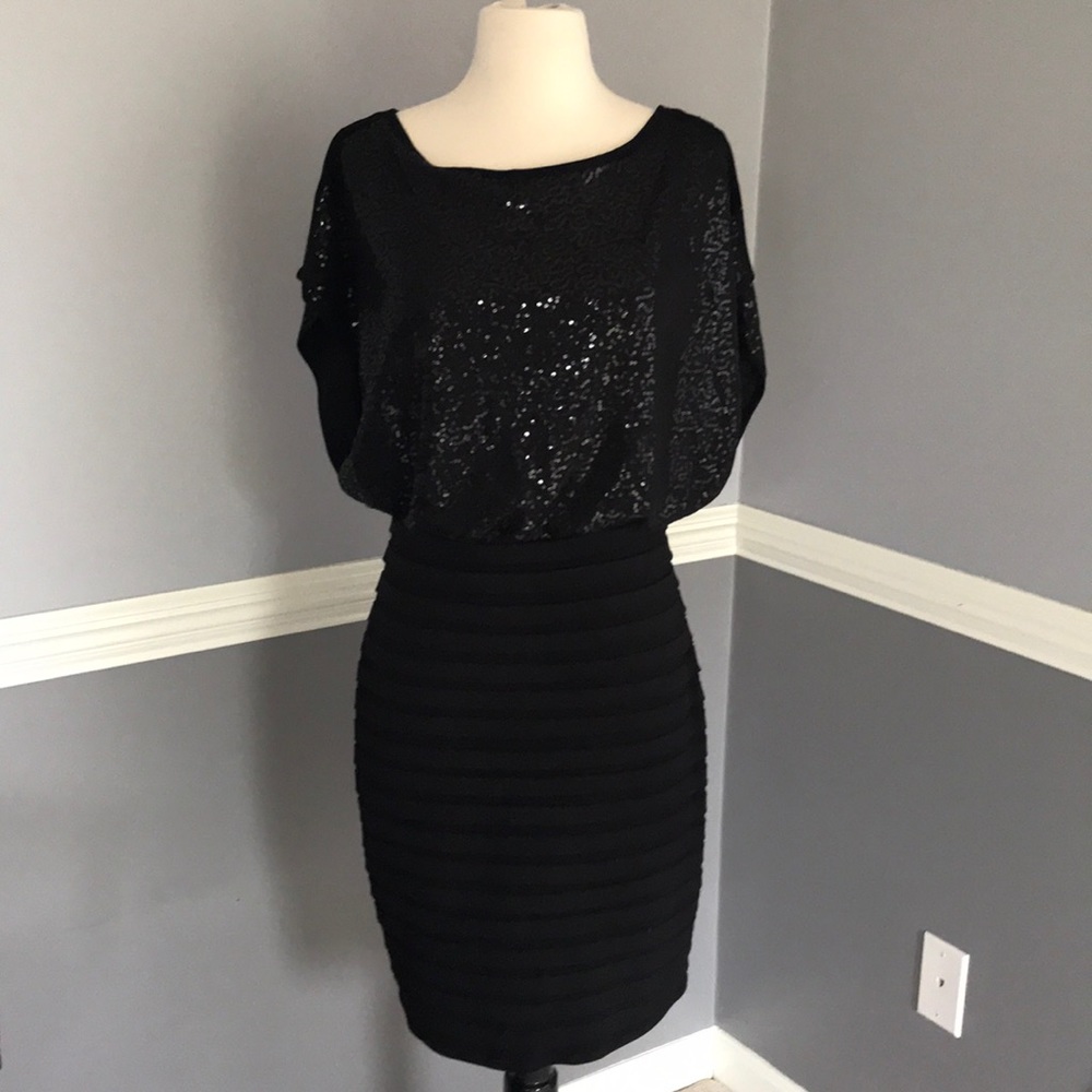 Black party dress